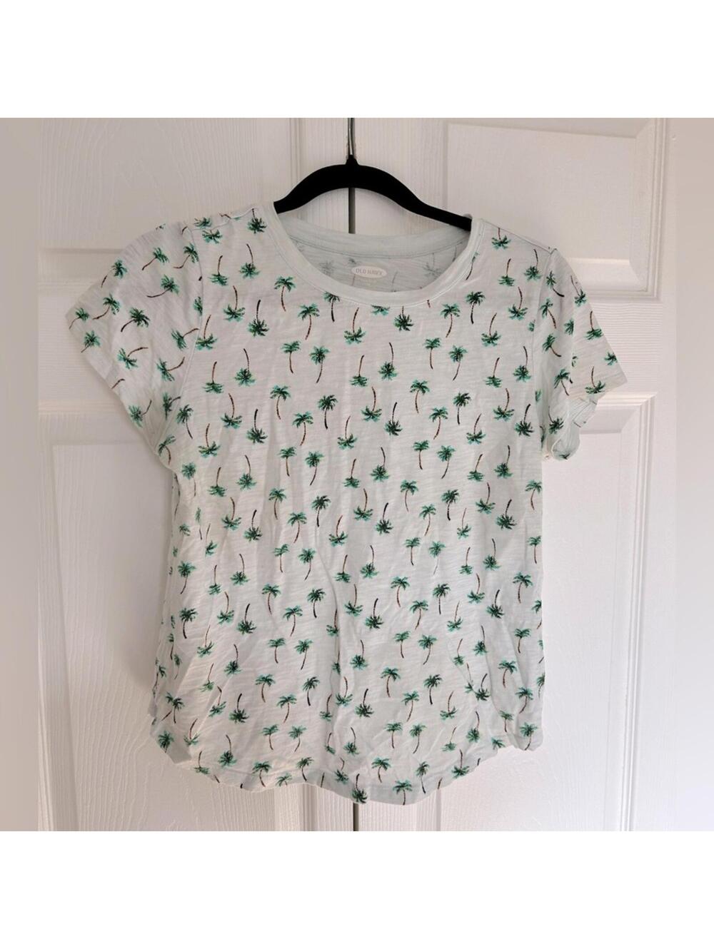 Old Navy Basic Palm Tree Shirt - XS - EUC